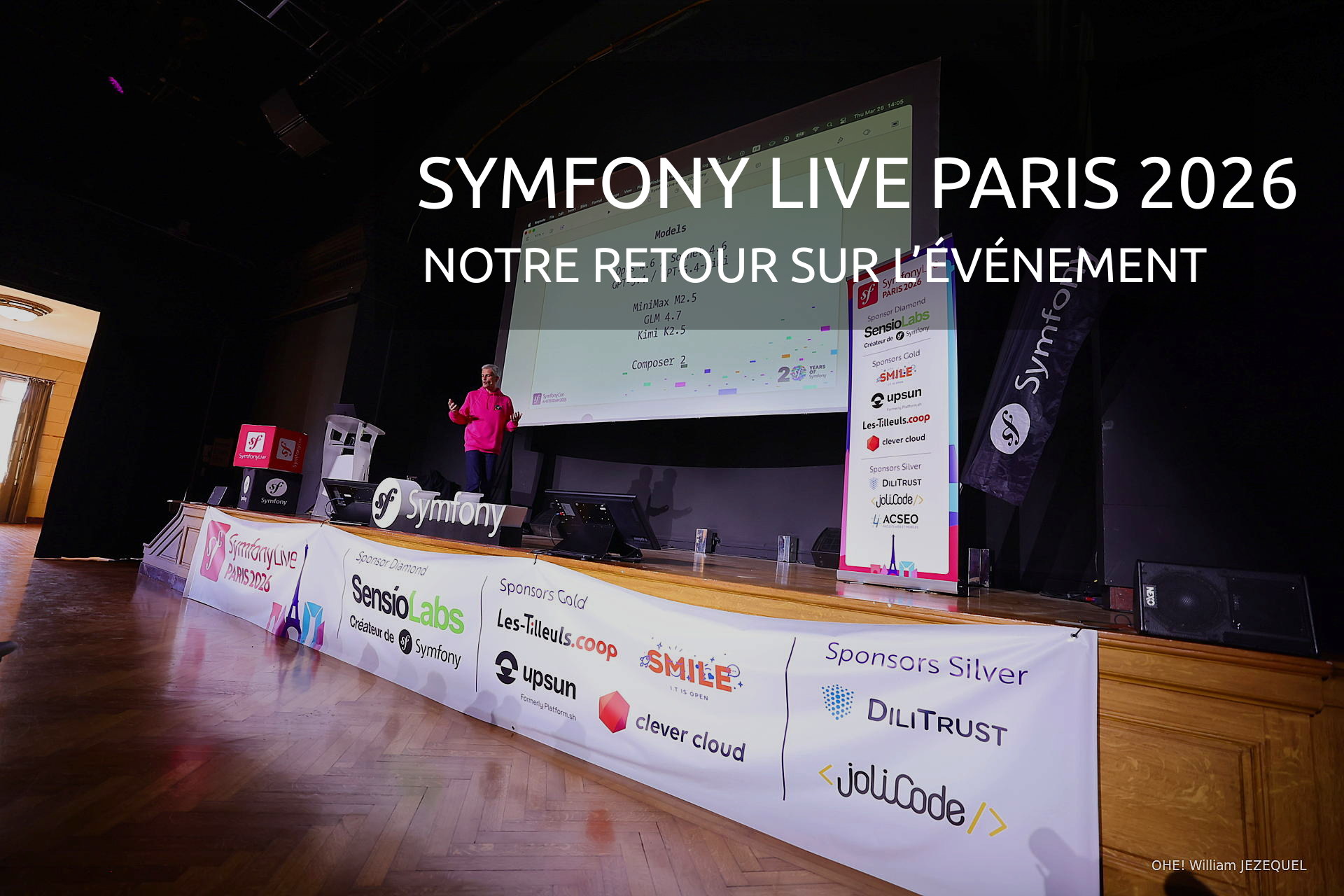 SymfonyLive Paris 2026 : TUI, Base de données et FrankenPHP | Les-Tilleuls.coop